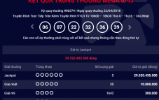 Kết quả Vietlott: 35 người "bưng hụt" Jackpot hơn 29 tỷ, độc đắc 300 tỷ vẫn vô chủ Kết quả Vietlott: 35 người "bưng hụt" Jackpot hơn 29 tỷ, độc đắc 300 tỷ vẫn vô chủ
