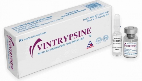 Không đạt tiêu chuẩn về chất lượng, thuốc Vintrypsine của Công ty Dược Vĩnh Phúc bị thu hồi