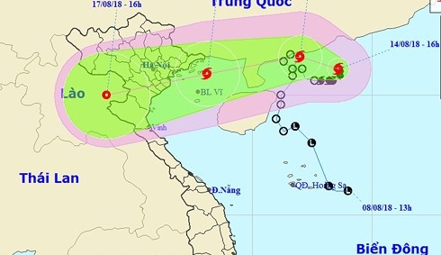 Bão số 4: 8 tỉnh thành thực hiện lệnh cấm biển, di dời hơn 17.000 người dân tới nơi an toàn