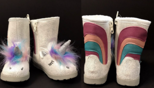 Target thu hồi giày Unicorn kỳ lân của trẻ em do nguy cơ gây nghẹt thở tiềm ẩn