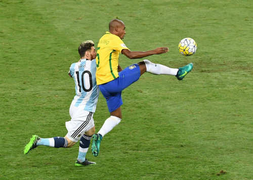 ket qua tran Brazil vs Argentina messi neymar