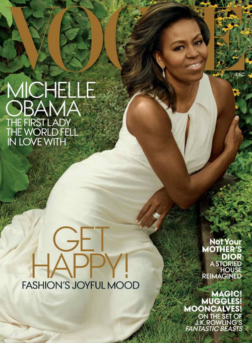 Michelle Obama o nha trang tren vogue a