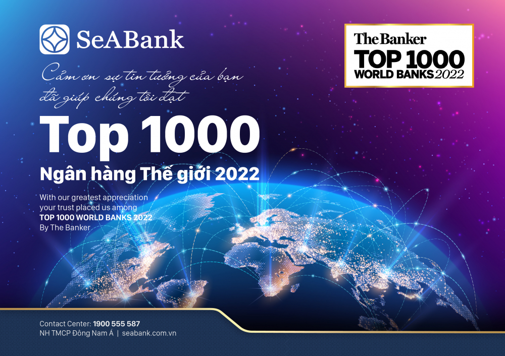SeABank top 1000 ngan hang the gioi