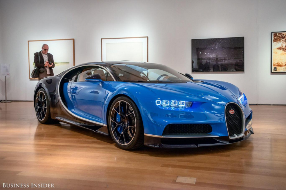 Hang xe Bugatti che tao du thuyen the thao sang trong de sanh voi sieu xe Bugatti Chiron