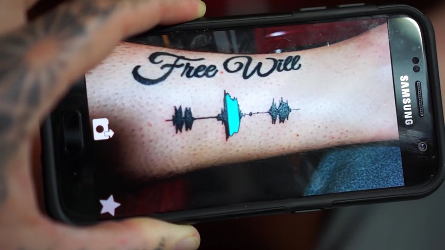  Sound wave tattoo Waves tattoo Tattoos for daughters