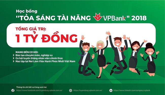 VPBank ra mat Quy hoc bong Tai nang 2018