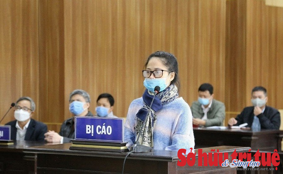 Bị cáo Nguyễn Thị Hồng Vân tại phiên tuyên án của TAND tỉnh Thanh Hóa