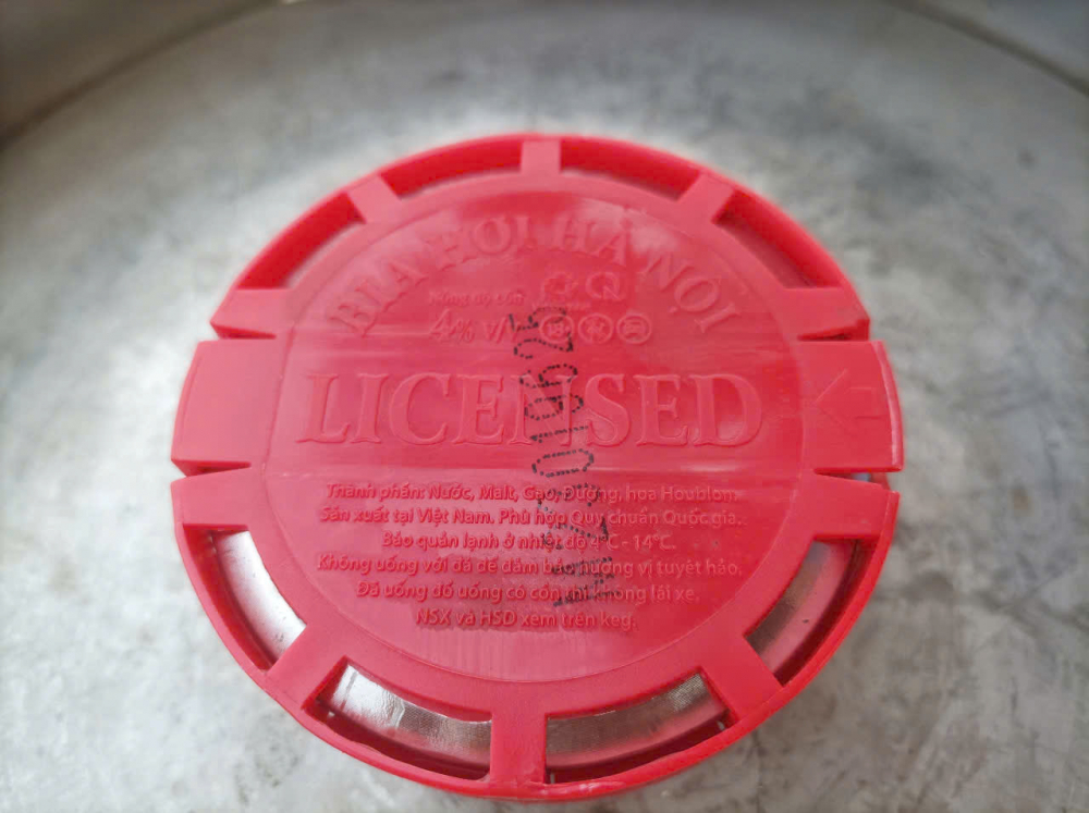 2. Nap keg Licensed chuan