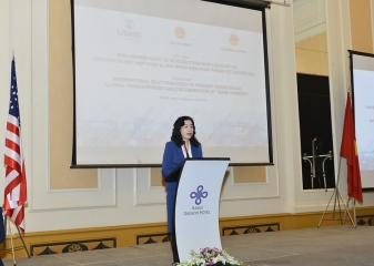 USAID hỗ trợ Việt Nam phòng chống chuyển tải bất hợp pháp hàng hóa