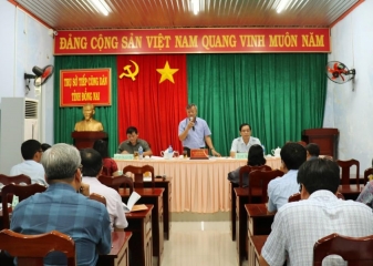 Chủ tịch UBND tỉnh Đồng Nai xử lý dứt điểm vụ việc kéo dài 25 năm về đất đai của dân