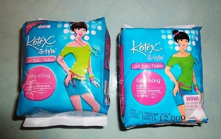 Phân biệt băng vệ sinh thật và giả
