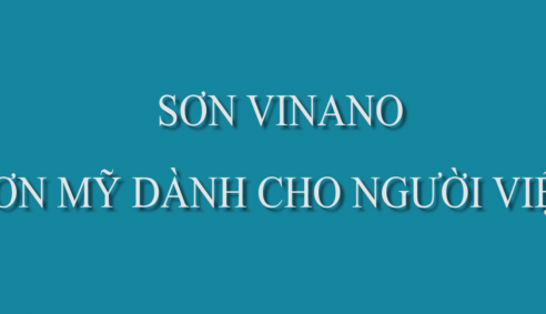 Sơn Vinano: Sơn Mỹ dành cho người Việt