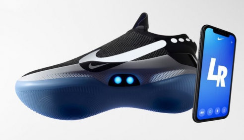 Nike sáng chế mẫu giày tự thắt dây, điều khiển bằng ứng dụng smartphone