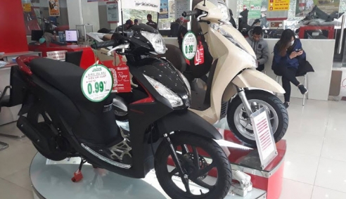 Cập nhật bảng giá xe máy Honda tháng 3/2019