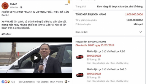 Người mua 36 chiếc ô tô VinFast là ai?