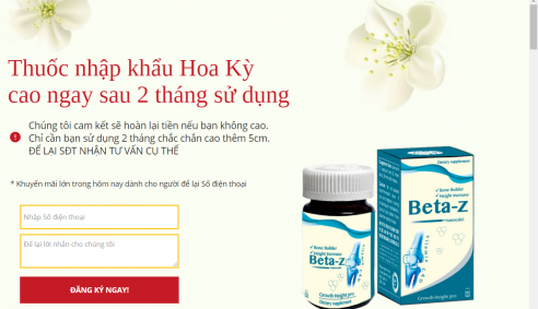 Quảng cáo thực phẩm chức năng Beta z giả mạo giấy tờ, lừa dối người tiêu dùng?