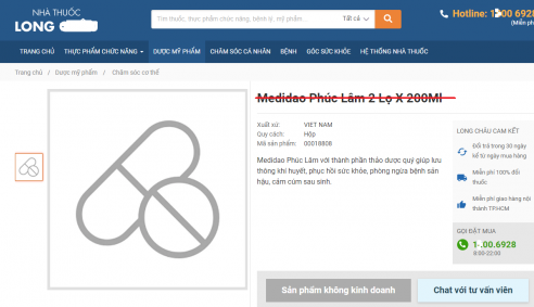 Mỹ phẩm Medidao 'thổi phồng' công dụng, lừa dối người tiêu dùng?