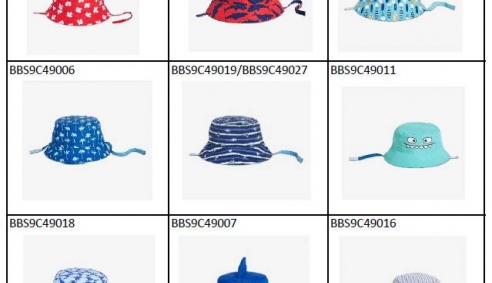 Mũ chống nắng cho trẻ em Joe Fresh có nguy cơ gây ngạt thở