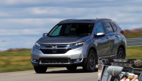 Honda CR-V bị lỗi nút bấm cần số khiến người lái không thể chuyển số từ P sang các vị trí khác?