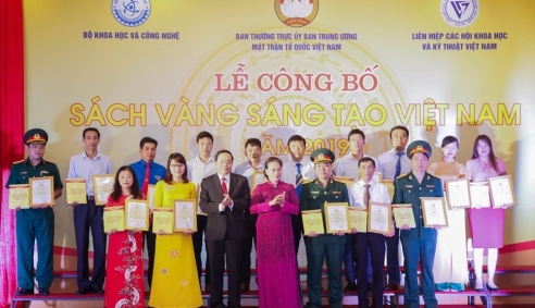 Sách vàng Sáng tạo Việt Nam 2019: Vinh 74 sáng kiến khoa học, công nghệ