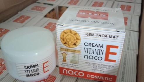 Vì sao kem thoa mặt Vitamin E - Nhãn hàng Naco bị đình chỉ lưu hành trên toàn quốc?
