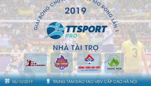 Thương hiệu thể thao TT SPORT PRO tổ chức giải bóng chuyền không chuyên thu hút nhiều ngôi sao bóng chuyền Việt Nam