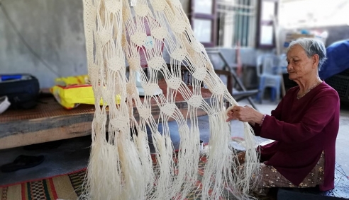 Độc đáo võng ngô đồng chỉ có ở Cù Lao Chàm