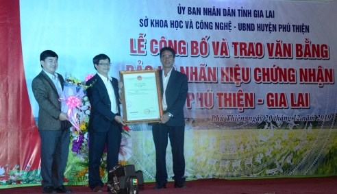 Công bố nhãn hiệu Gạo Phú Thiện - Gia Lai: Đưa sản phẩm vươn tầm quốc tế