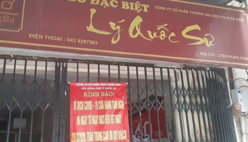 Hàng loạt nhà hàng, quán ăn phải đóng cửa vì dịch Covid-19