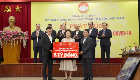 Seabank và Tập đoàn BRG chung tay hỗ trợ phòng, chống Covid-19