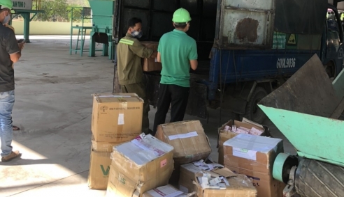 Đồng Nai: Tiêu hủy tập trung hơn 2.500 sản phẩm mỹ phẩm vi phạm quyền sở hữu trí tuệ