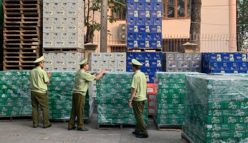 Phát hiện và xử lý hơn 14.000 lon bia xâm phạm nhãn hiệu bia Sài Gòn