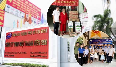 Công ty 990: Phát triển kinh doanh gắn liền với công tác từ thiện