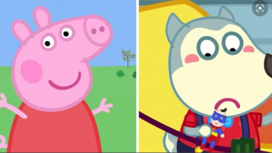 Nếu bạn yêu thích Peppa Pig, bạn đừng bỏ lỡ hình ảnh này! Bạn sẽ được chiêm ngưỡng những nhân vật tuyệt vời và câu chuyện đầy hứa hẹn trong chương trình đạo nhái Peppa Pig này.