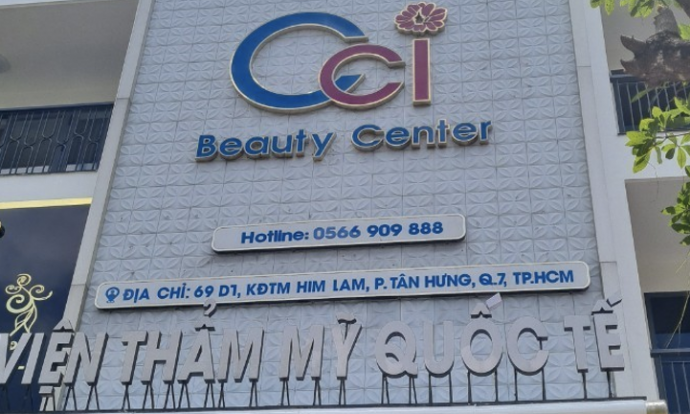 Viện thẩm mỹ quốc tế CCI Beauty Center 'mượn' thương hiệu bệnh viện để lôi kéo khách