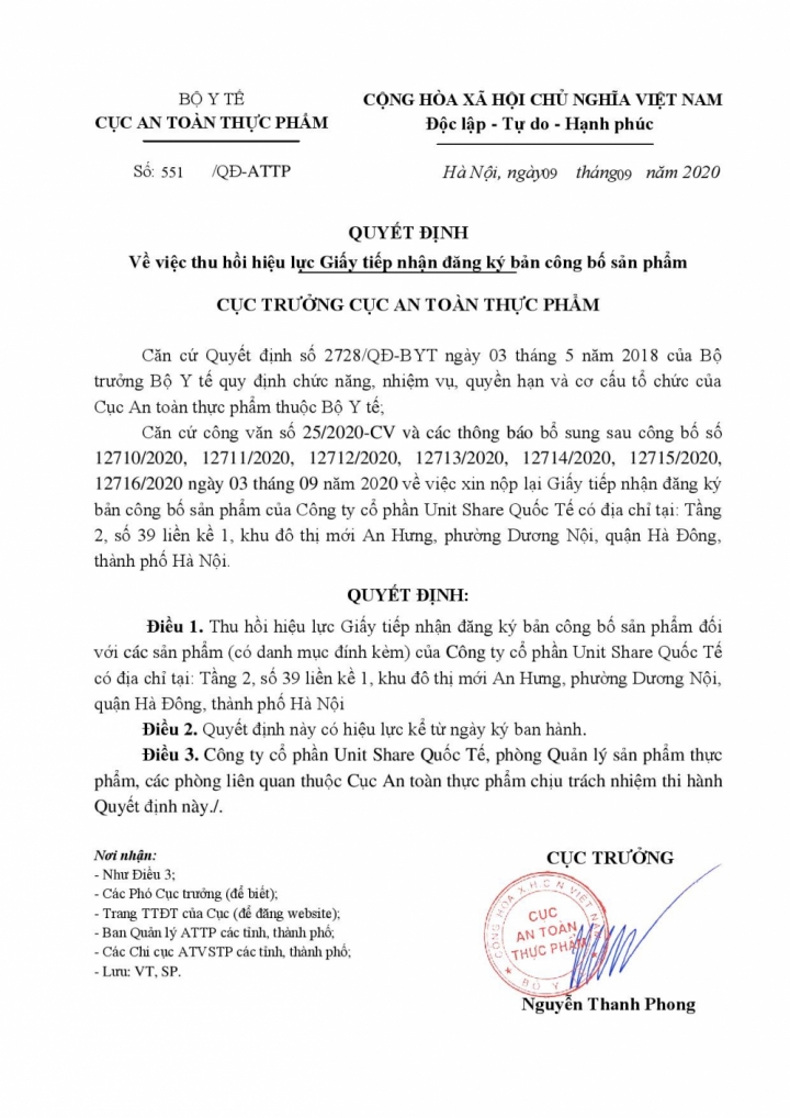 thu hoi