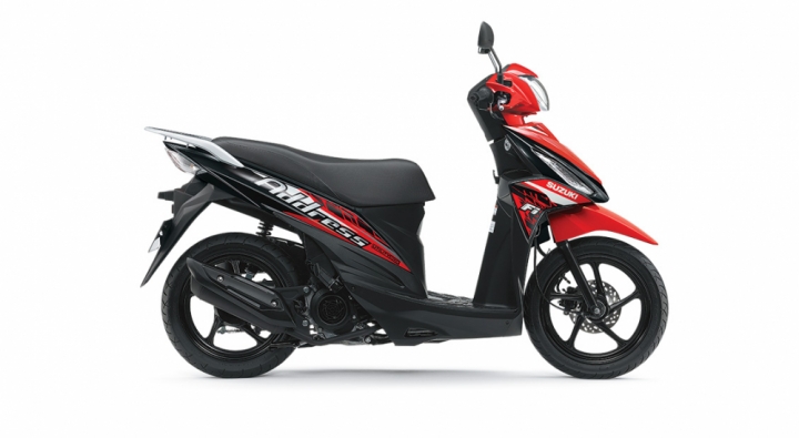 xe ga duoi 35 trieu dong danh cho phai nu Suzuki Address 110 Fi 2017