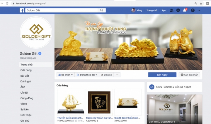 dau tick xanh cho fanpage va facebook ca nhan