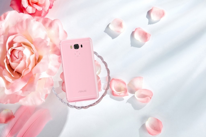 gia ZenFone 3 Max mau hong a