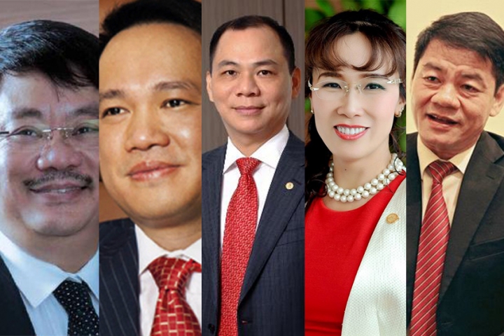 danh sach 5 ty phu usd cua Viet Nam nam 2019