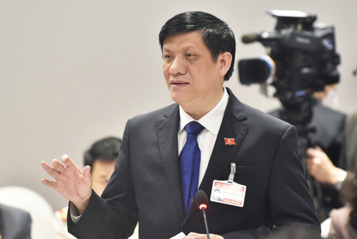 Bo truong Y te Nguyen Thanh Long
