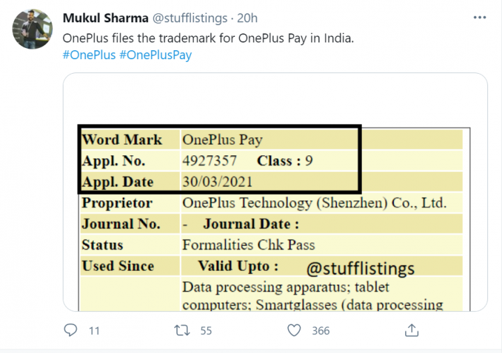 OnePlus Pay