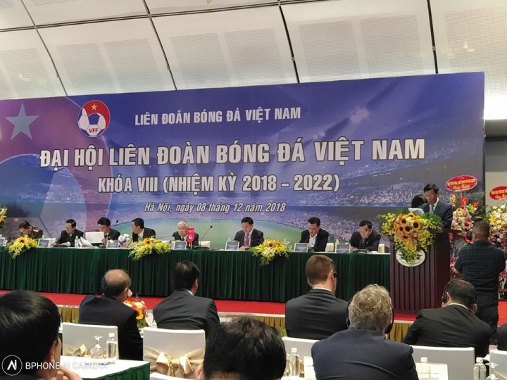 dai hoi lien doan bong da viet nam