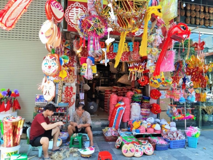 hang ma nhon nhip trung thu