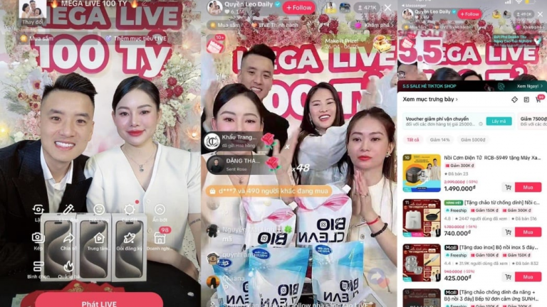 Nghề livestream bán hàng liệu có màu hồng?