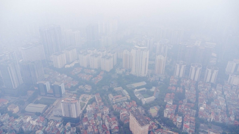 Hà Nội thúc đẩy hợp tác với Pháp trong lĩnh vực quan trắc và giảm thiểu ô nhiễm không khí