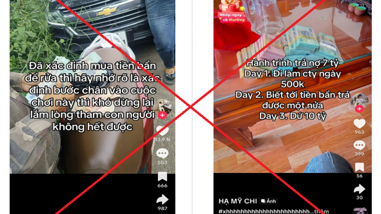 Cảnh giác với chiêu trò 'mua tiền bẩn để rửa' đang nở rộ trên Tiktok